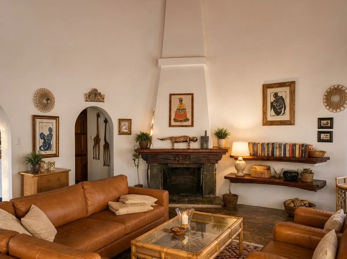 Mountain View Chalet Interior