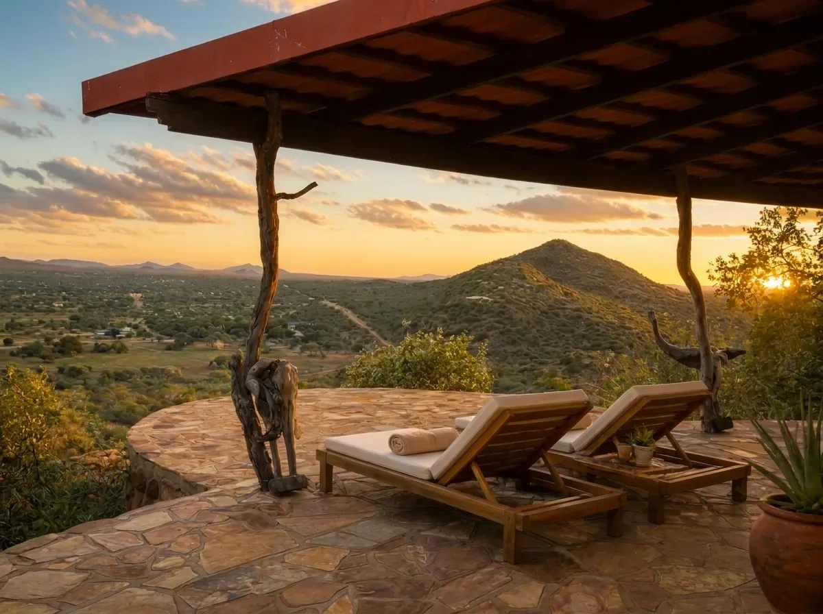 View from the chalet deck